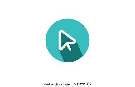 Icono de cursor Ilustración de diseño Vector