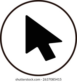 cursor icon vector design illustration
