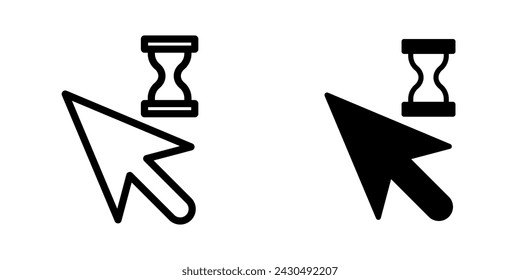 Cursor icon vector design template