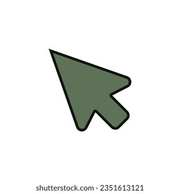 cursor icon vector design templates 