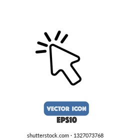 cursor icon  cursor vector eps10