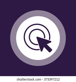 Cursor icon . Vector illustration