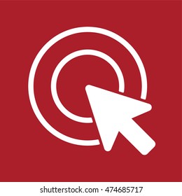 Cursor icon . Vector illustration