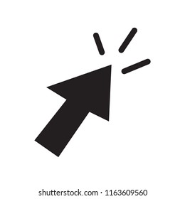 Cursor icon vector illustration. Free royalty images.