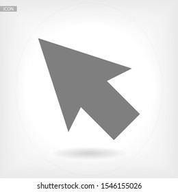 cursor icon vector . Lorem Ipsum Flat Design