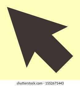 cursor icon vector . Lorem Ipsum Flat Design