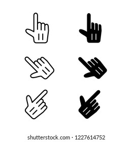 cursor icon  vector ,pointer