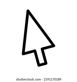 Cursor Icon Vector Symbol Design Illustration