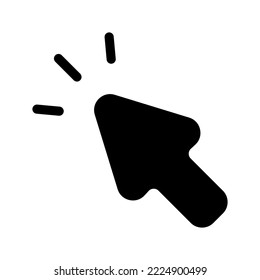 Cursor Icon Vector Symbol Design Illustration