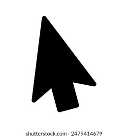 Ilustración de diseño de Vector de icono de cursor