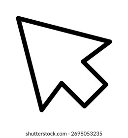 Cursor Icon Vector Symbol Design Illustration