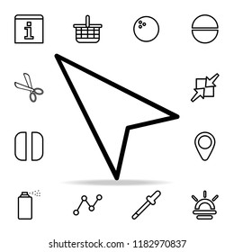 cursor icon. web icons universal set for web and mobile