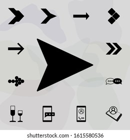 Cursor icon. Web icons universal set for web and mobile
