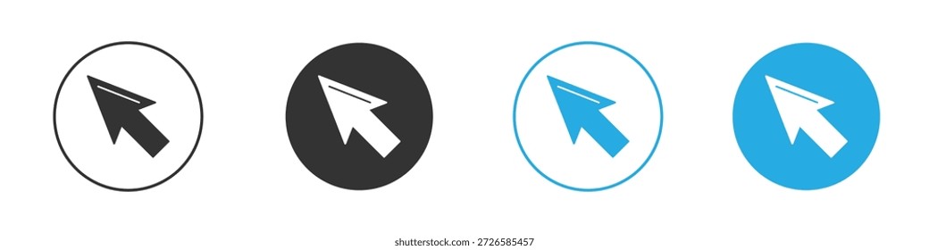 Cursor icons, for mobile concept and web design. vector illustration. EPS10