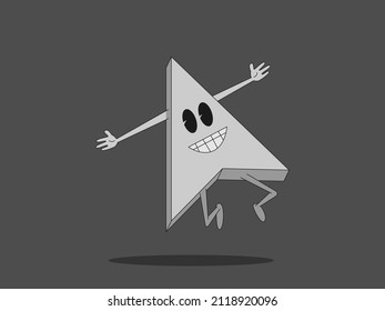 estilo vintage de diseño de ilustración de cursor