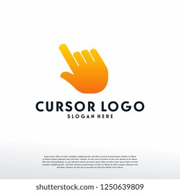 Cursor Logo designs template, Online logo symbol, Logo symbol icon