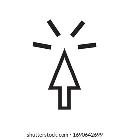 cursor logo stock vektor template