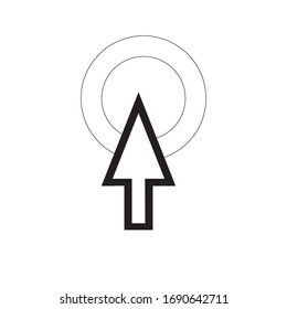 cursor logo stock vektor template