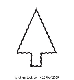 cursor logo stock vektor template