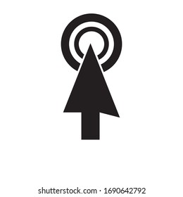 cursor logo stock vektor template