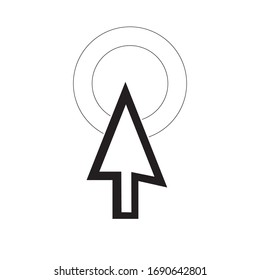 cursor logo stock vektor template