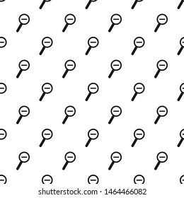 Cursor magnifier minus pattern seamless vector repeat geometric for any web design