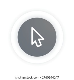 Cursor - Icono moderno (Pictograma)