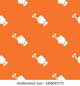Cursor motion pattern vector orange for any web design best