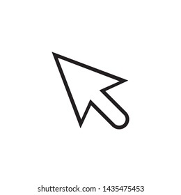 cursor mouse pointer icon vector illustration