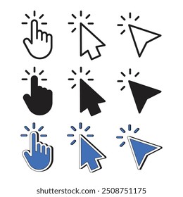 Cursor Mouse Pointer Vector Illustration