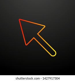 cursor nolan icon. Elements of mobile banking set. Simple icon for websites, web design, mobile app, info graphics