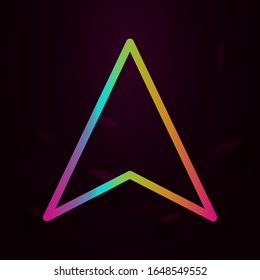Symbol für nolan-Stil des Cursors. Einfache dünne Linie, Vektorillustration der Navigationssymbole für i und ux, Website oder mobile Anwendungen