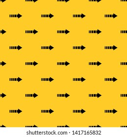 Cursor pattern seamless vector repeat geometric yellow for any design