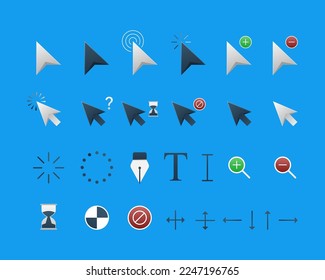 Cursor Pointer Icon Vector Illustration