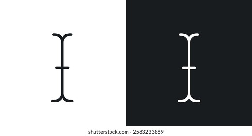 Cursor text icons in black and white liner strokes for web design.