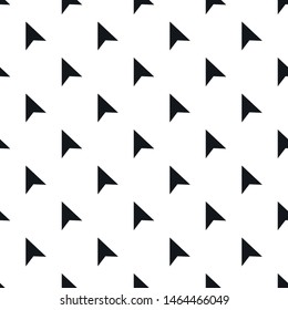 Cursor trendy element pattern seamless vector repeat geometric for any web design