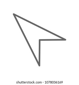 cursor vector icon