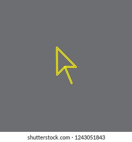 Cursor vector icon