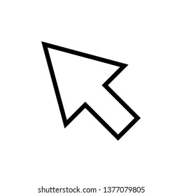 Cursor vector icon