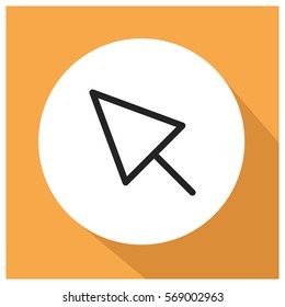 Cursor vector icon