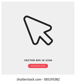 Cursor vector icon