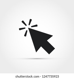 Cursor vector icon -cursor click