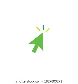 cursor vector icon design template
