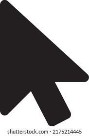 cursor vector icon illustration on white background.eps
