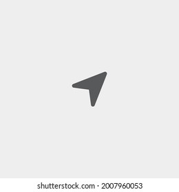 Cursor vector icon illustration sign
