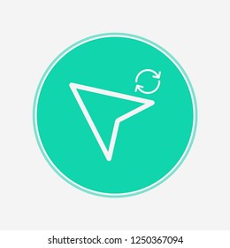 Cursor vector icon sign symbol