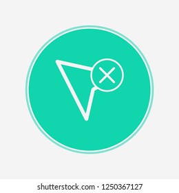 Cursor vector icon sign symbol