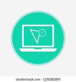 Cursor vector icon sign symbol