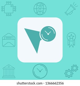 Cursor vector icon sign symbol