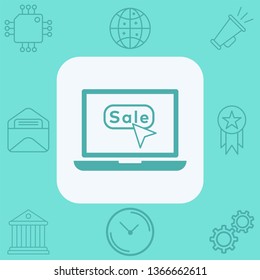 Cursor vector icon sign symbol
